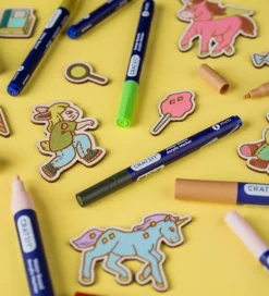 Crateit Tuscher - 1mm - 6 stk. - Pastels