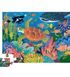 Crocodile Creek Gulvpuslespil - 36 Brikker - Sea Turtle