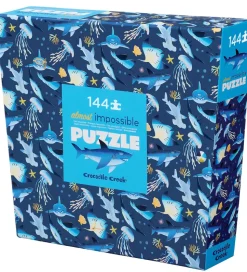 Crocodile Creek Puslespil - 144 Brikker - Almost Impossible - Sh