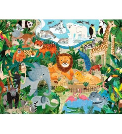 Crocodile Creek Puslespil - 24 Brikker - Zoo