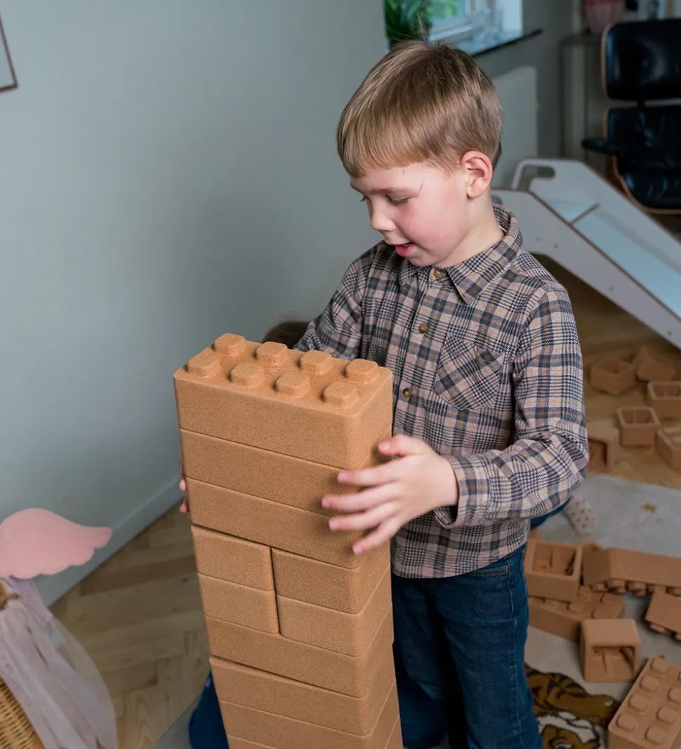 Dantoy Byggeklodser - 66 Dele - Kork