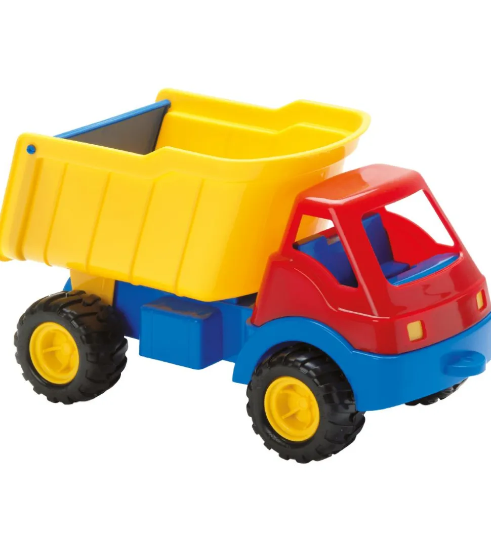 Dantoy Lastbil - 30 cm - Rød/Blå