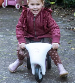 Dantoy Scooter m. Gummihjul - Rosa/Hvid