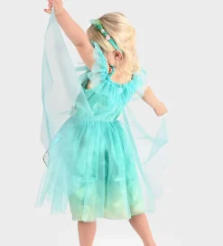 Den Goda Fen Udklædning - Butterfly Fairy - Blå