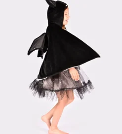 Den Goda Fen Udklædning - Flagermus kappe - Sort