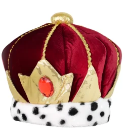 Den Goda Fen Udklædning - Konge Krone - Justérbar