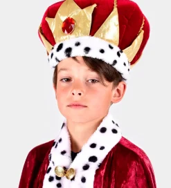 Den Goda Fen Udklædning - Konge Krone - Justérbar