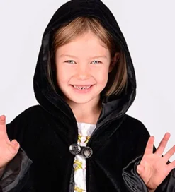 Den Goda Fen Udklædning - Kappe - Sort