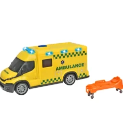 Dickie Toys Ambulance - Iveco - Lys/Lyd