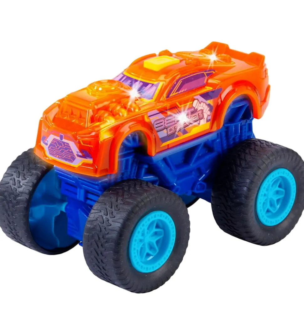 Dickie Toys Bil - Beat Crusher - Lys/Lyd