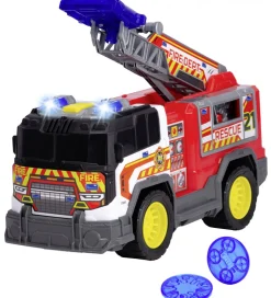 Dickie Toys Bil - Fire Rescue Unit - Lys/Lyd