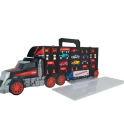 Dickie Toys Lastbil m. Biler - Truck Carry Case