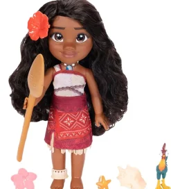 Disney Princess Vaiana Dukke 2 m. Tilbehør - 38 cm - Singing Fri