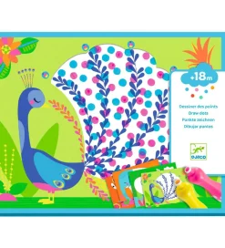 Djeco Kreasæt - Tegning Med Prikker