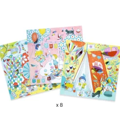 Djeco Maleark m. Små Døre - Les Cabanes De Nina