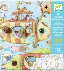 Djeco Maleark m. Små Døre - Malo's Trip