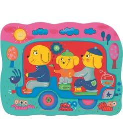 Djeco Malebog - Magic Coloring - Gul