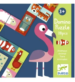 Djeco Puslespil - 28 Dele - Domino
