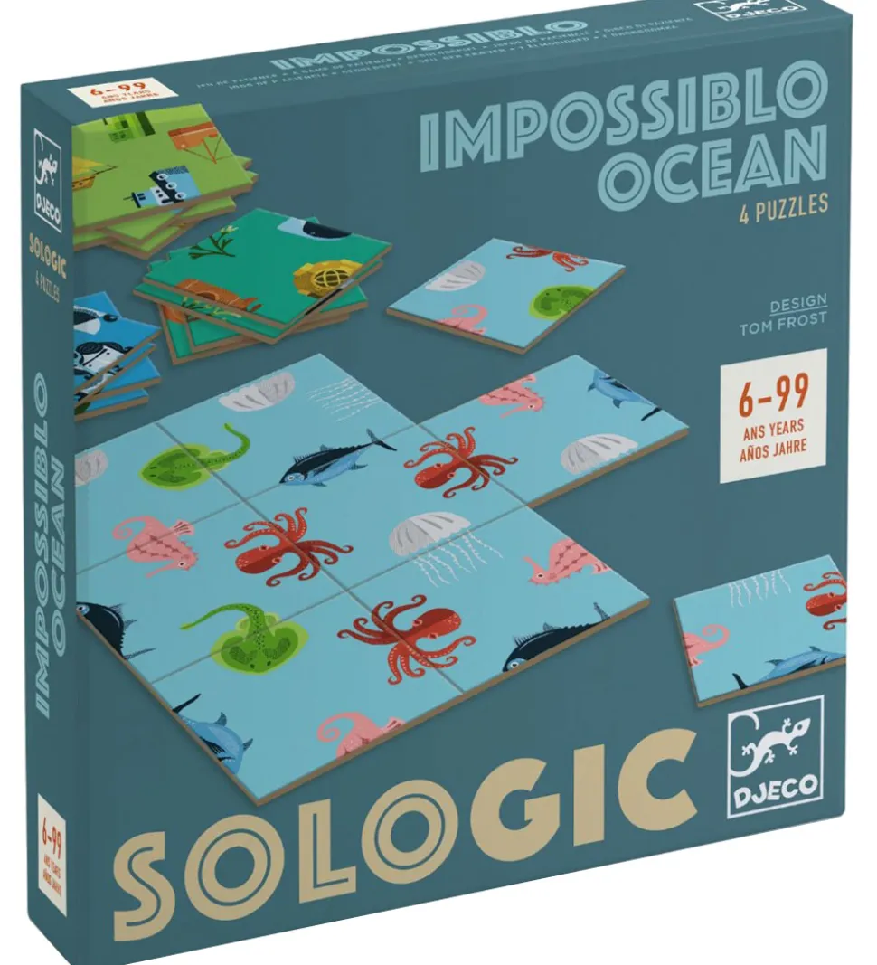 Djeco Puslespil - 9x4 Brikker - Ocean