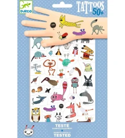 Djeco Tatoveringer - +50 stk. - Små Væsner
