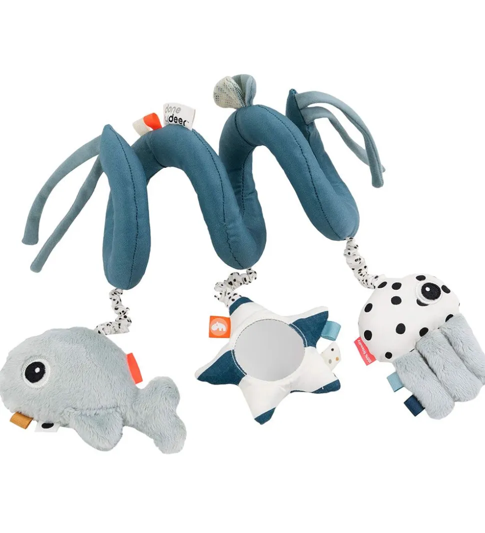 Done By Deer Aktivitetslegetøj - Sea Friends - Blue