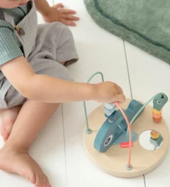 Done By Deer Kugleramme - Træ - Wally Blue