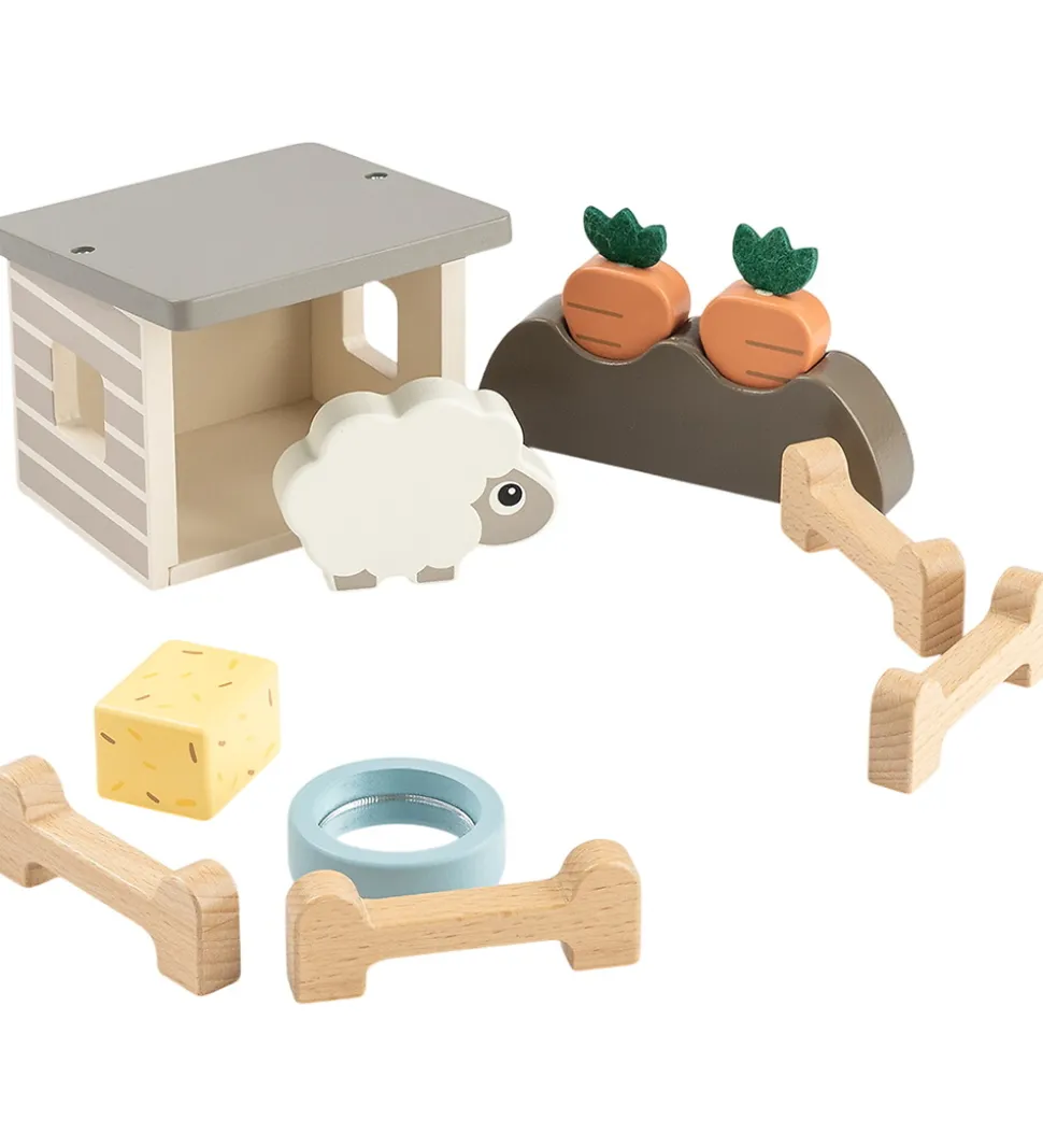 Done by Deer Legesæt - Træ - Sheepy - Tiny Farm - Colour Mix