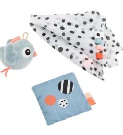 Done by Deer Sanselegetøjssæt - Birdee - Blå