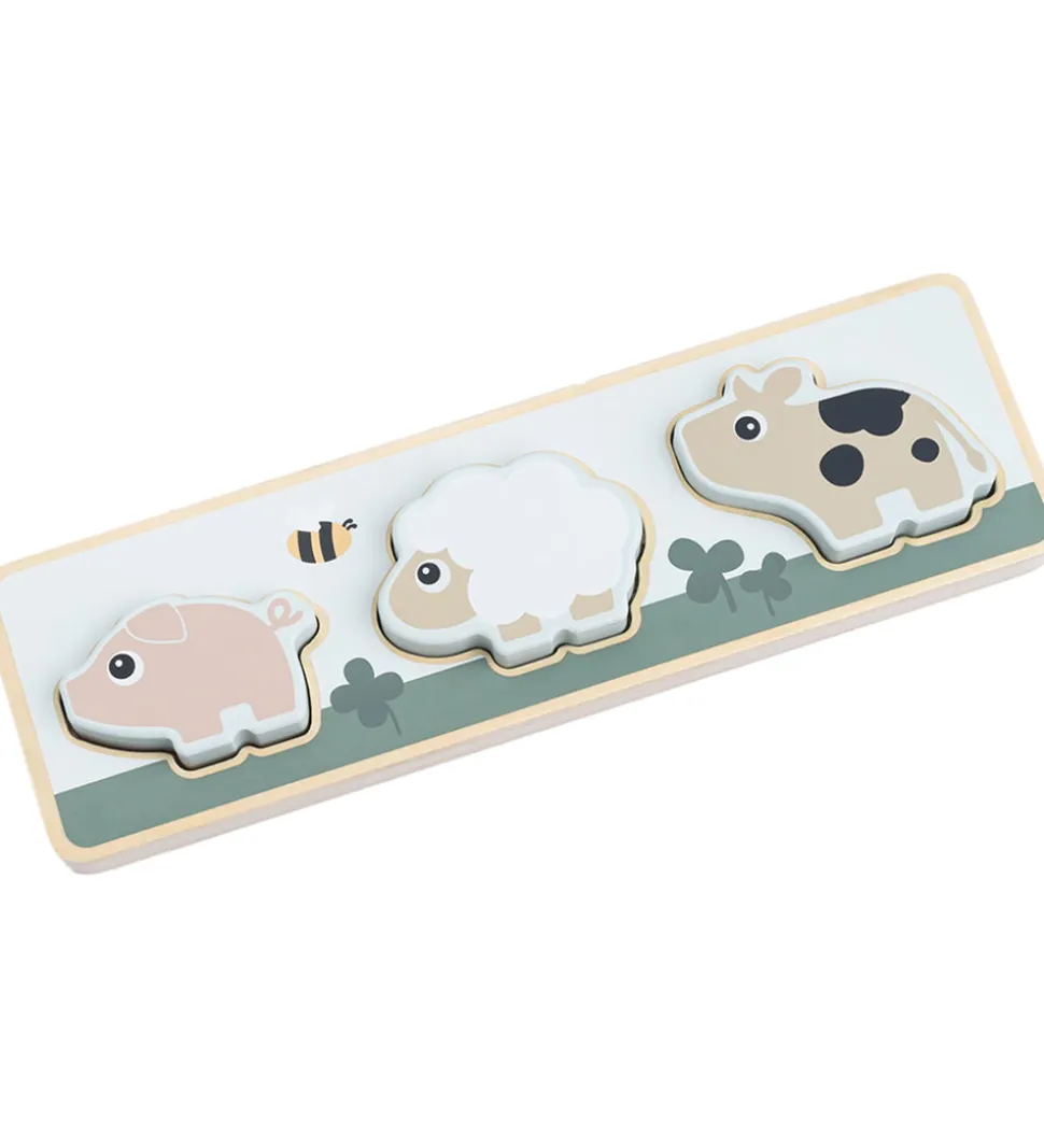 Done By Deer Sensorisk Puslespil - Yiny Farm - Farvemix