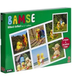 DR Billedlotteri - Bamse og Kylling - 6 Plader+36 Brikker