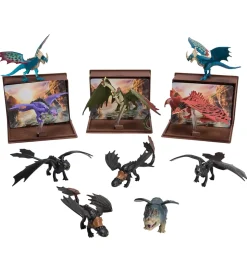 Dragons Legetøj - Asst. - Movie Mini Collectible Dragons
