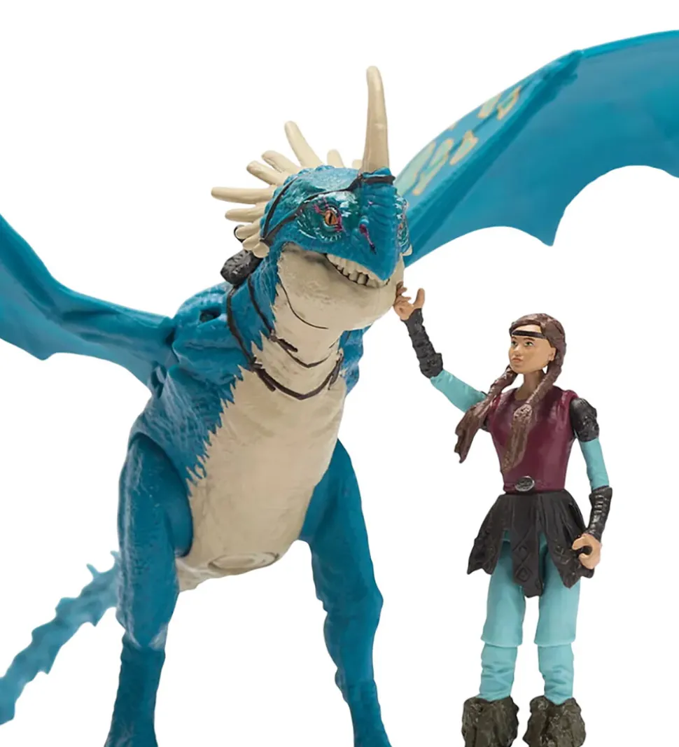 Dragons Legetøjsfigurer - Deadly Nadder & Astrid