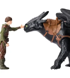 Dragons Legetøjsfigurer - Toothless & Hiccup