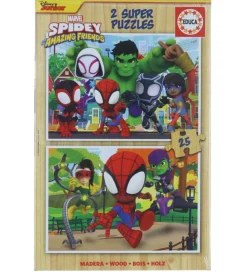 Educa Puslespil - Marvel Spidey - 2x25 Brikker