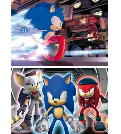 Educa Puslespil - 2x100 Brikker - Sonic Prime Neon