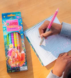 Eeboo Farveblyanter - 6 Stk. - Jumbo - King Fox