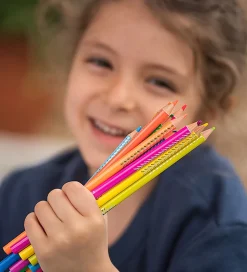 Eeboo Farveblyanter - 12 stk. - Fluorescerende