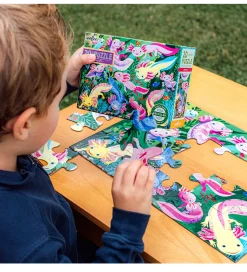 Eeboo Puslespil - 20 Brikker - 28x38 cm - Axolotl