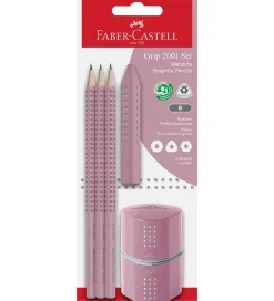 Faber-Castell Blyantsæt - 5 Dele - Rosa