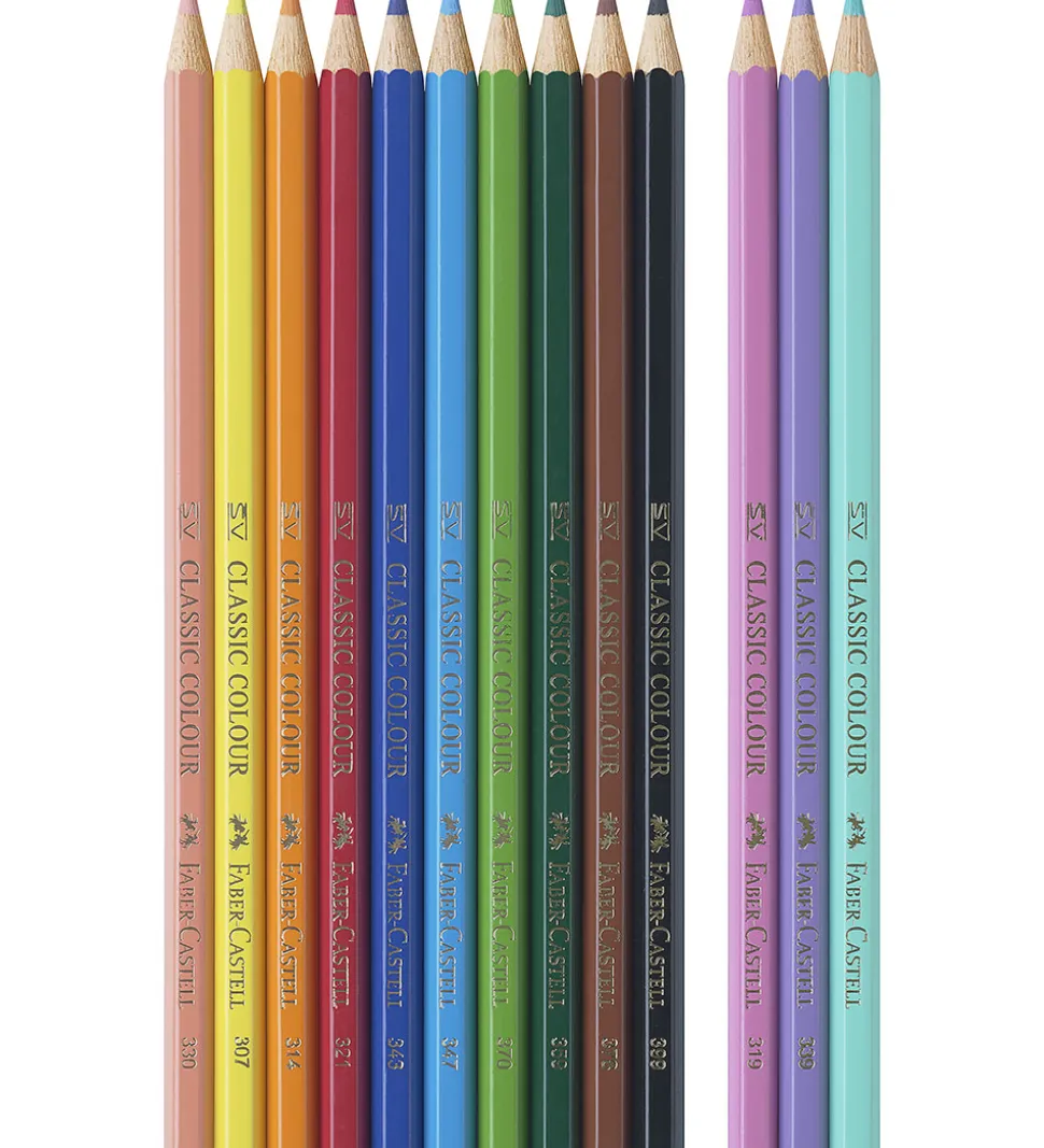 Faber-Castell Farveblyanter - 13 stk. - Unicorn Pastel