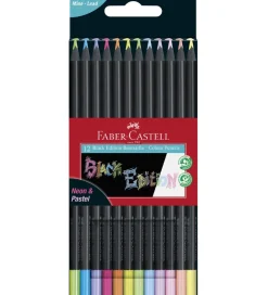Faber-Castell Farveblyanter - Trekantet - 12 stk - Neon/Pastel