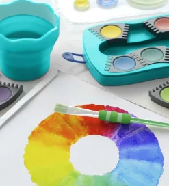 Faber-Castell Kop til Vand/Pensel - Clic&Go - Turkis