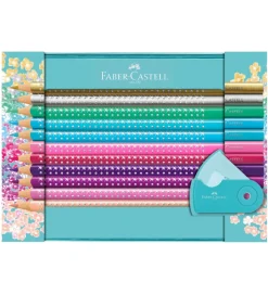 Faber-Castell Sparkle Tinæske - Farver/Spidser - 20 stk - Multi