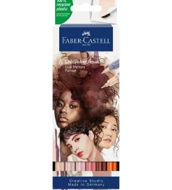 Faber-Castell Tuscher - 6 stk. - Portrait