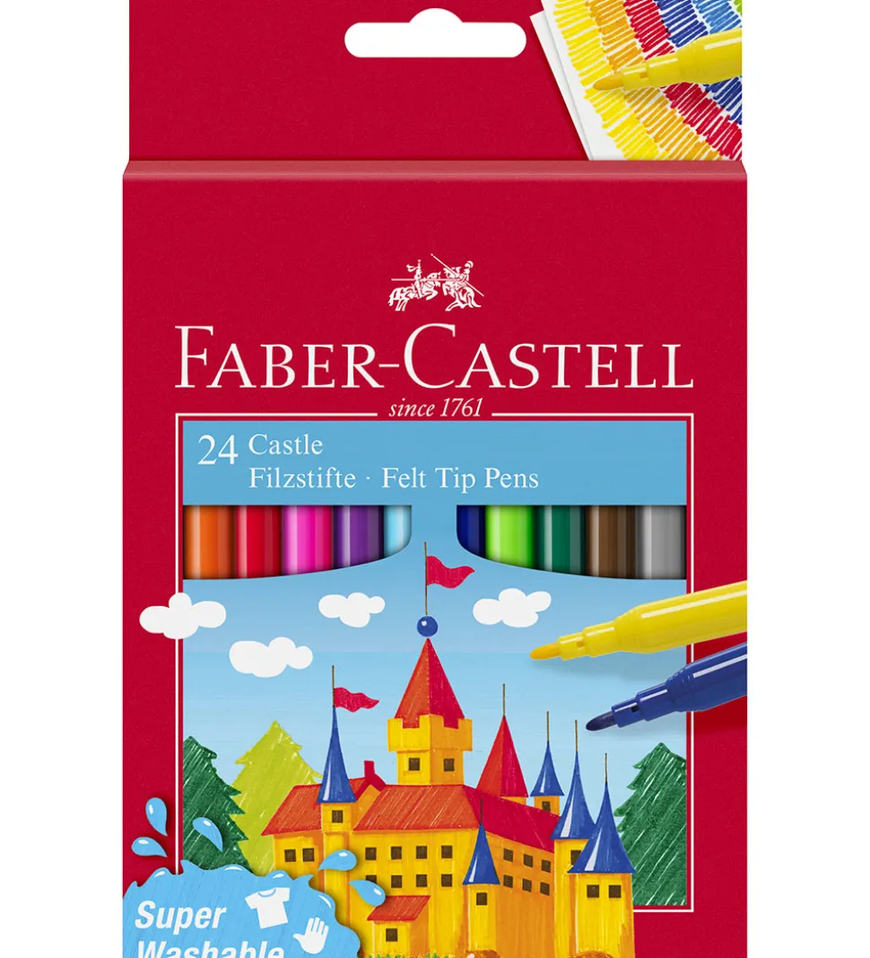 Faber-Castell Tuscher - 24 stk