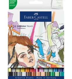 Faber-Castell Tuscher - 24 Stk. - Goldfaber Sketch
