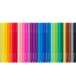 Faber-Castell Tuscher - Grip - 30 stk - Multifarvet