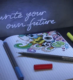 Faber-Castell Tuscher - Grip Finepen - 30 stk - Pastel/Neon