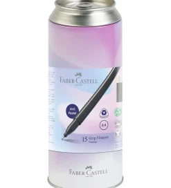 Faber-Castell Tuscher - Grip Finepen - 15 stk. - Multi/Pastel