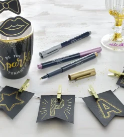 Faber-Castell Tuscher - Metallic Pen - 6 stk - Multifarvet